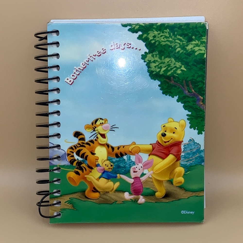 🧚🏿‍♂️3/$12🧚🏿‍♂️Winnie the pooh notebook